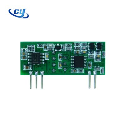 China CY20 315-433.92MHz rf smart strong anti-interference home system wireless receiver module for sale