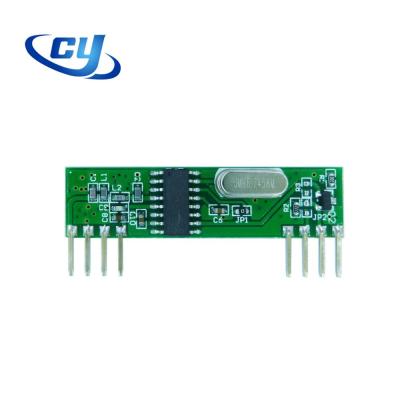 China Smart Home System CY01 433.92/315 Circuit 433 MHz 433.92mhz Electronic Wireless Receiver 433mhz RF Module for sale