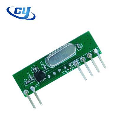 China CY120FSK-3-4 Remote Controls Hot Sales Door Radio 315MHz 433.92MHz FSK RF Receiver Super Heterodyne Cheap Module for sale