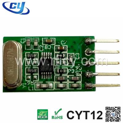 China Wireless Security and Alarm Systems CYT12 rf 868.35/915 ASK/OOK rf Transmitter Module AM ​​Transmitter Wireless Module for sale