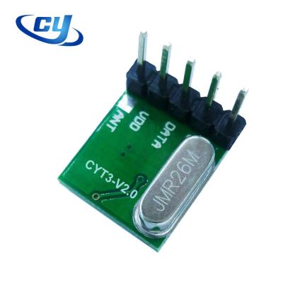 China Remote door controls CYT3-V2.0 ASK/FSK 240MHz-960MHz 315 433 MHz rf wireless transmitter module for sale