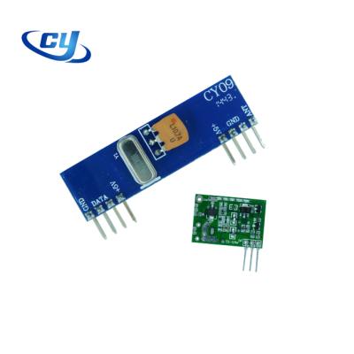 China Universal 315/433 Transmitter CY09+CYTD1 Receiver & 433.42 RF Receiver TX/RX RF Module for sale