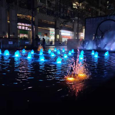 China Easy Installment Outdoor Mini Dry Landscape Decoration Project Multimedia Dancing Decorative Musical Dry Water Show Fountain for sale