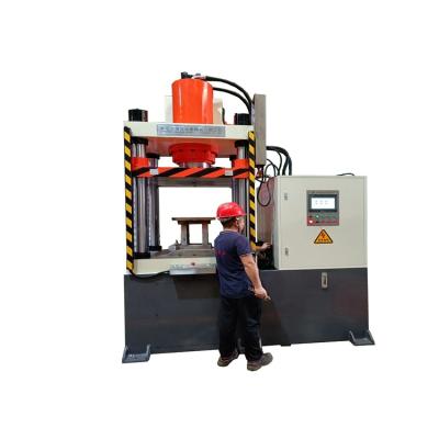 China Four Column Metal Beam Three Column Machine Repair Shops Hydraulic Press Metal Tableware Stamping Press zu verkaufen