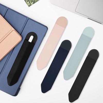 China Elastic Apple Pencil Lycra Pencil Holder Lycra Pen Sleeve Stylus Pouch Holder for sale