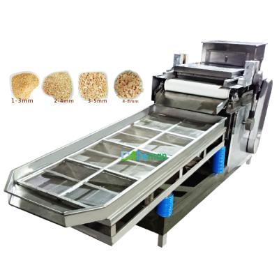 China High Efficiency Straight Knife Peanut Cutter Cutter Pistachios Walnut Cutting Machine Hazelnut Almond Cutting Machine for sale