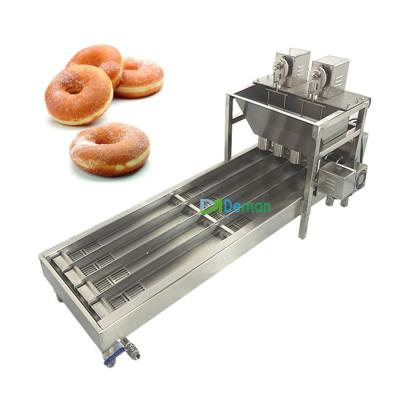 China High quality old fashioned snack factory donut maker sweet donut maker frying making machine donut forming making machine for sale