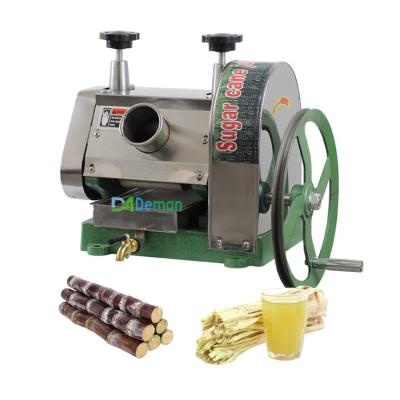 China Hotels Hand Crank Operated Sugar Cane Juicer Machine Sugar Cane Juice Squeezing Making Machine for sale