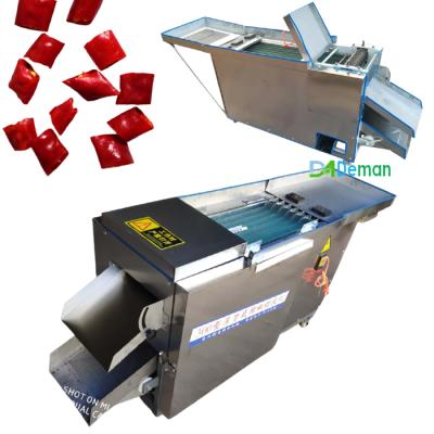 China Red Chilli Cutter Machine Easy Operation Red Chilli Pepper Cutter Dry Chili Seeds Removing Machine for sale