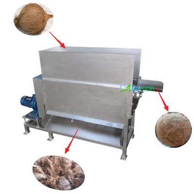 China Professional Coconut Processing Plant Factory Price Coconut Fiber Peel Peeler Removing Peeling Machine for sale