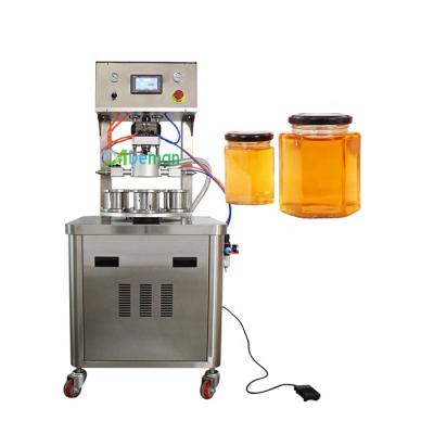 China Food Vacuum Capper Glass Jar Vacuum Machine Glass Bottle Sealer Capping Machine for sale