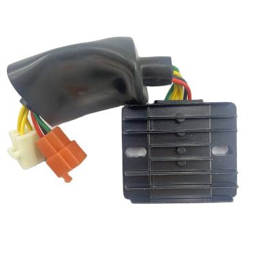 China Plastic+Copper+Electronic Components Motorcycle Rectifier Voltage Regulator 12V AKT 3W180/200 for sale