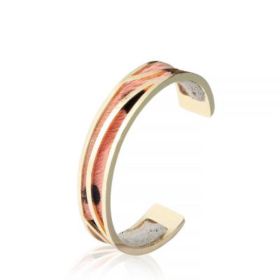 Китай Розовый Bangle волос лошади леопарда продается