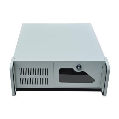 China With Fan 19 Inch 4U Server Case 9 Bays Driver 1mm Thickness Spcc Rack Mount Chassis Split Case for sale