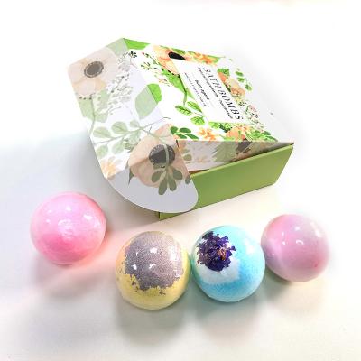 China CBD Hemp Organic Bubble Bath Bomb Set Bath Lavender Fragrance Holiday Gift Set for sale