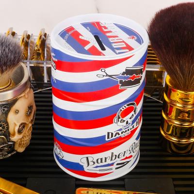 China Fashion and New Casual Professional Blade Storage Tin Exquisite Appearance Blade Storage Recycling Box for Barber Shop for sale