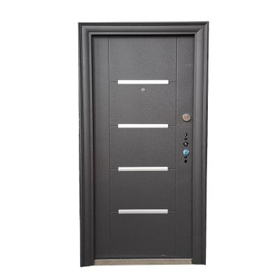 China Modern Design Soundproof Steel Security Door Grill Door Steel Door Price Philippines for sale