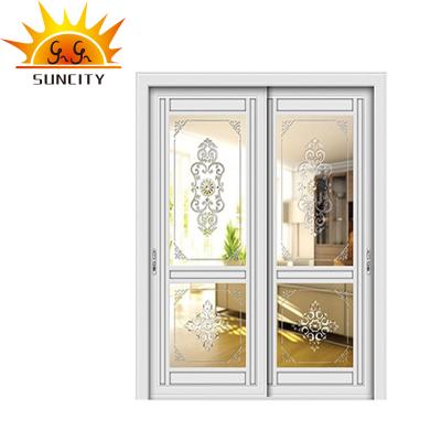 China Modern Designs Modern Aluminum Sliding Door Catalog Low Price for sale