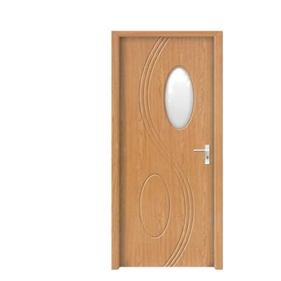 China SC-P060 Ghana Modern House Door Design Bathroom Door PVC Door Price for sale