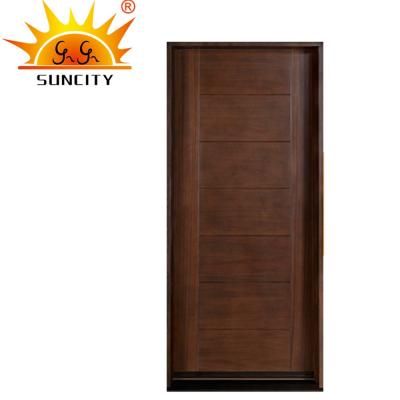 China New Modern Style Simple Wood Door Designs In Sri Lanka With Interior Solid Wood Doors Malaysia for sale