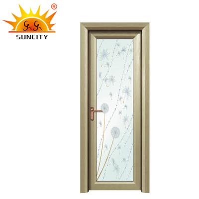 China Modern Cheap Price Latest Models Bathroom Aluminum Folding Door for sale