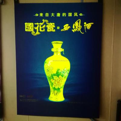 China Colorful EL Light Box Poster (Factory Price, Good Quality, Timely Delivery) for sale