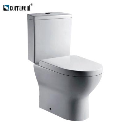 China Bathroom Sanitary Ceramic Toiletries Sink Double-Flow Factory Supply Toilet Sanitary Ware for sale