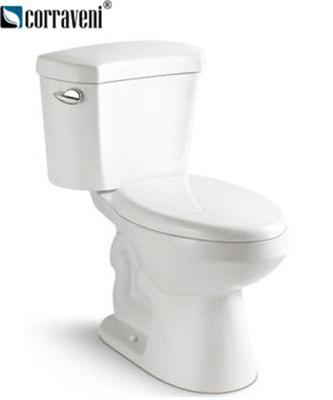 China American Factory Supplier Ceramic Siphonic Two Piece Porcelain Toilet American Standard Wc for sale