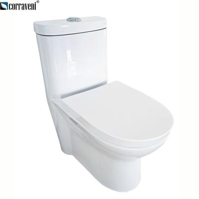 China Cupc Modern Ceramic Siphonic One Piece Standard Tornado Toilet Siphonic Wc for sale