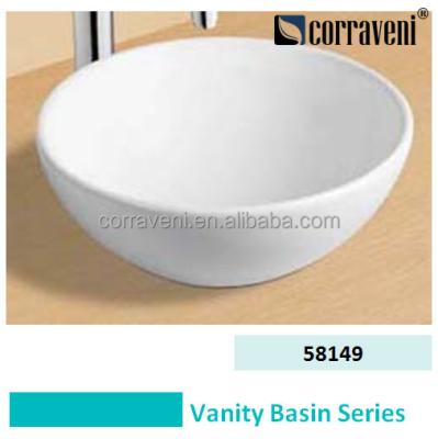 China New modern design sanitaryware art basin countertop basin 58149 for sale