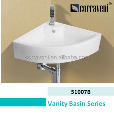 China Modern sanitaryware art basin wall-hung basin for sale