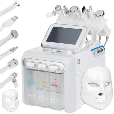 China Exfoliators 2021 hot 7 in 1 large multifunctional hydrogen oxygen bubble beauty salon equipment for sale for sale