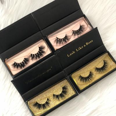 China Custom handmade clean logo lash box private label eyelash packaging box wholesale mink lashses with packaging for sale