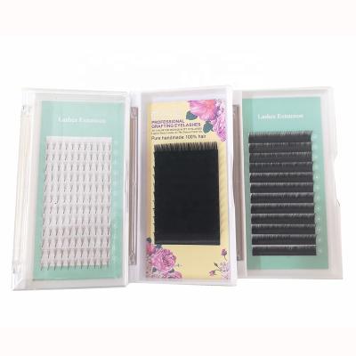 China Natural premium long silk strands, wholesale eyelash extension strands of different strands for sale