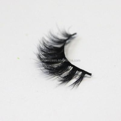 China Multi Layered 3D Strip Eyelash 100% Handmade Luxurious Real Mink Hair Whip Reusable Makeup For Beauty for sale