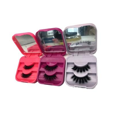 China 2018 Natural Korean Mink Lashes Long Private Label , Eye Lashes With Custom Box for sale