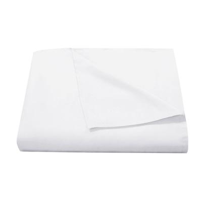 China Hotel Woven Super Soft 100% Polyester 1800tc Microfiber Flat Bed Sheet Wholesale for sale