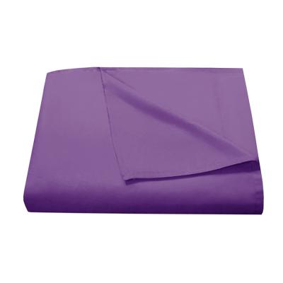 China Hot Selling Home Use Woven Flat Sheet 1800 Yarn Count Microfiber Flat Sheet for sale