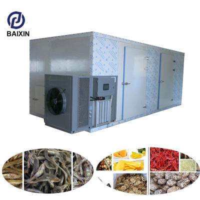 China BAIXIN Seafood Machinery Tender Fish Shrimp Dehydration Drier Oven Heat Pump Dryer for sale