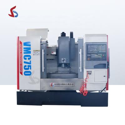 China Building Material Shops VMC750 Vertical Machining Center Price CNC Milling Machine VMC750 Machining Center for sale