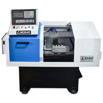 China Building material shops horizontal bed small cnc lathe machine cnc lathe machine doosan cnc lathe machine CK0640 for sale for sale