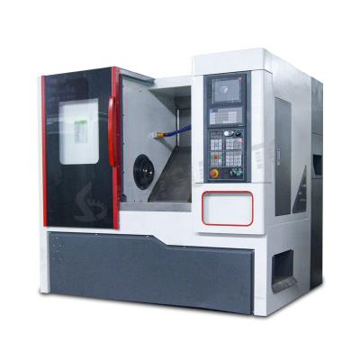 China Building Material Stores TCK46 CNC Slope Bed Lathe Machine Linear Rail Taiwan Lathe Machine for sale