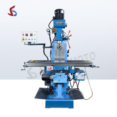 China Construction material stores ZX6332 ZX6332A metal drilling milling machine milling machine and automatic for sale