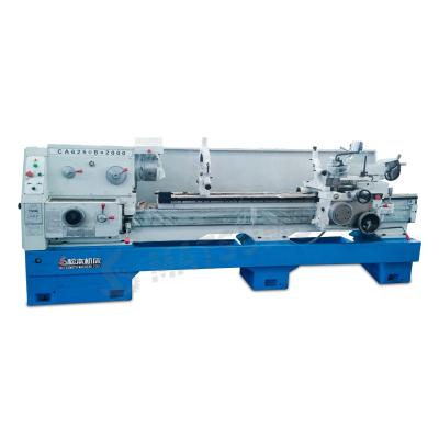 China 210mm 2m Length CA6250 Normal Horizontal Universal Metal Lathe Machine Parallel Manual Lathe Turns Machinery Machine for sale