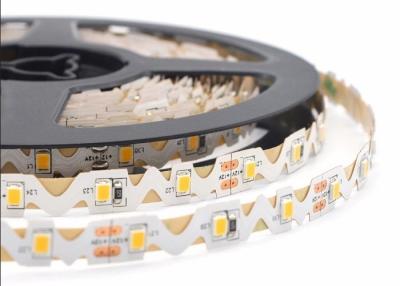 China Zigzag LED Strip Light 60LEDs ultra thin cri 80 12v 24V smd 2835 s shape led strip lighting for sale