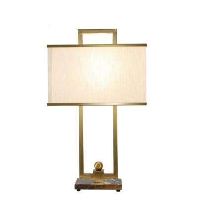 China Fabric & Crystal Table Lamp for sale