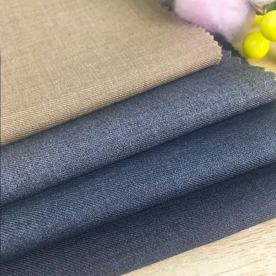 China Low Price 133-18# Hot Sale Twill Dye Atmosphere Multicolor Serge Wool Fabric for sale