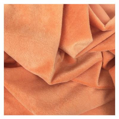 China Cheap Textiles Warm Flannel Polyester Fabric Silver Fox Velvet Shrink-Resistant For Home Textile Heat for sale