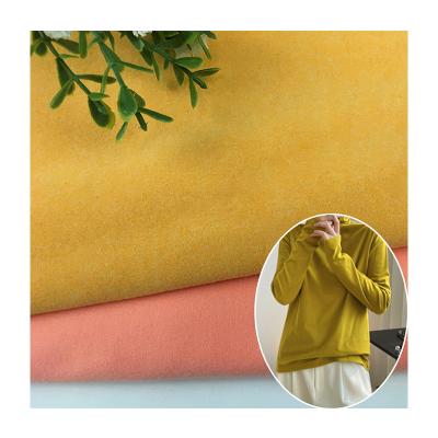 China New Polyester Fabric Shrink-Resistant Fabric German Velvet Fabric For Clothing And Hot Underwear for sale