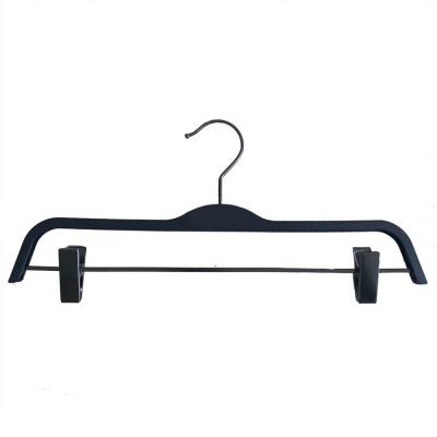 China Vintage Factory Plastic Pant Clips Hangers For Sportswear Shop for sale